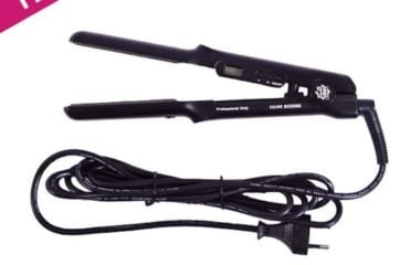 SD Pro Professional Hair Straightener Ceramic Flat Iron Keratin and Rebonding 1.25 inch 051