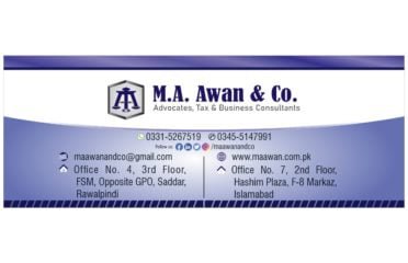 M.A. Awan & Co. Advocates, Tax & Business Consultants