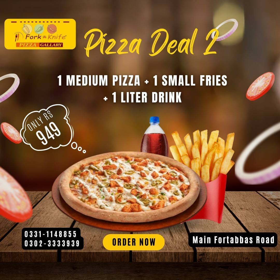 Fork N Knife Pizza Gallary Haroonabad