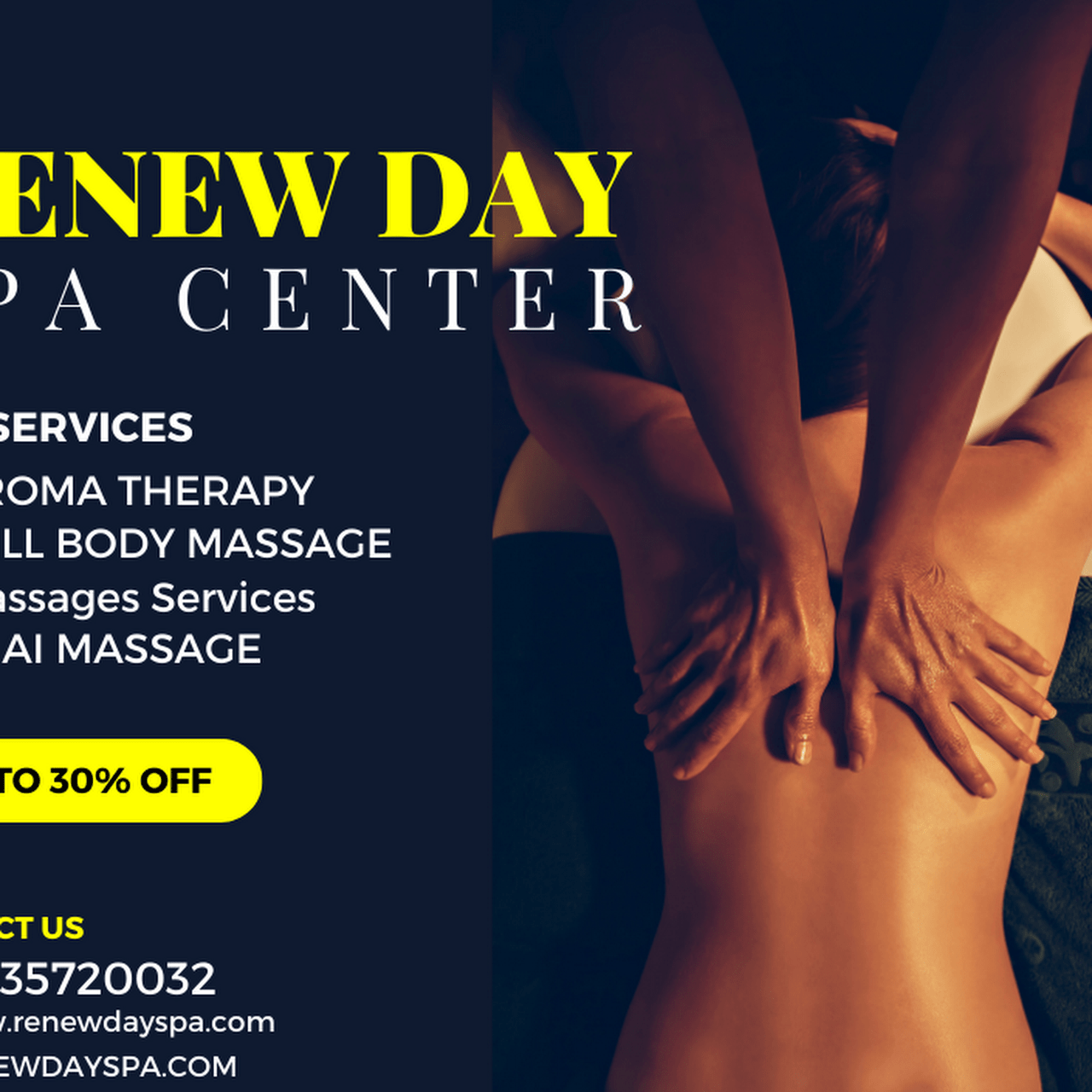 massage center in islamabad home service