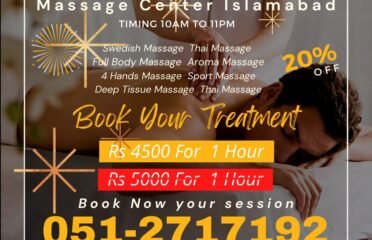 body massage center Islamabad