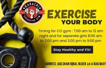 Karachi Executive Gym for Ladies and Gents
