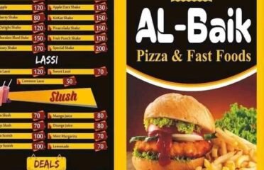 Al Baik pizza and Fast Food Ali Pur