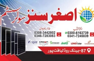 Asghar Sons Solar System