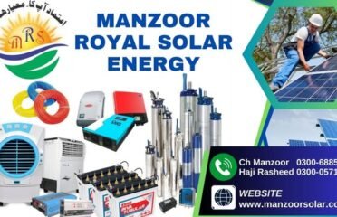 Manzoor Royal Solar Energy House